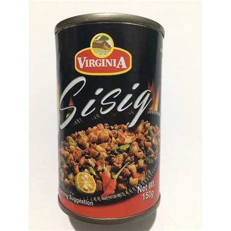 sisig virginia|Virginia Sisig 150g .